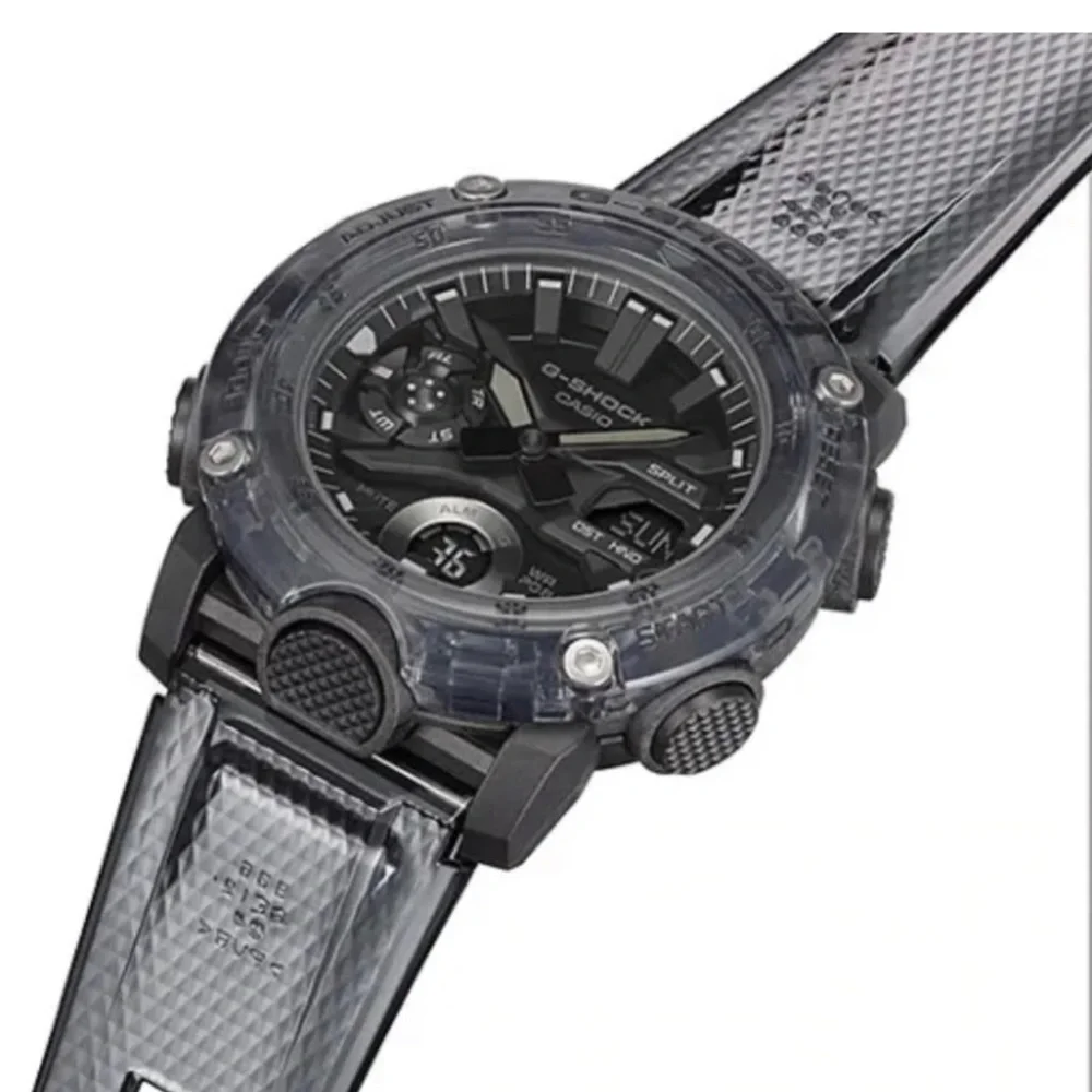 🔥 Casio G-Shock GA-200SKE Clear Skeleton Men's NWT
Chronograph Timer LED 656🔥 - Picture 3 of 4